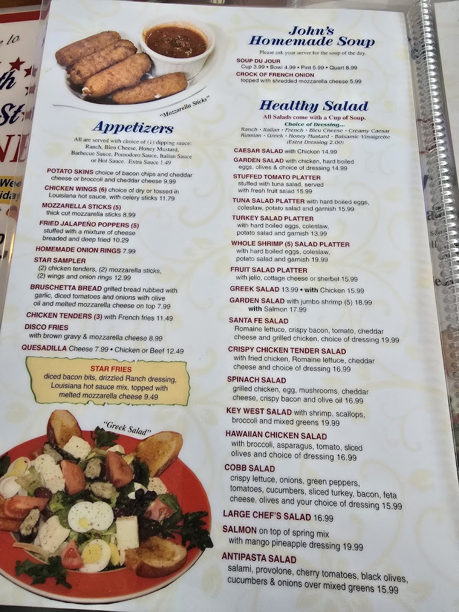 South Star Diner Menu - Image 5