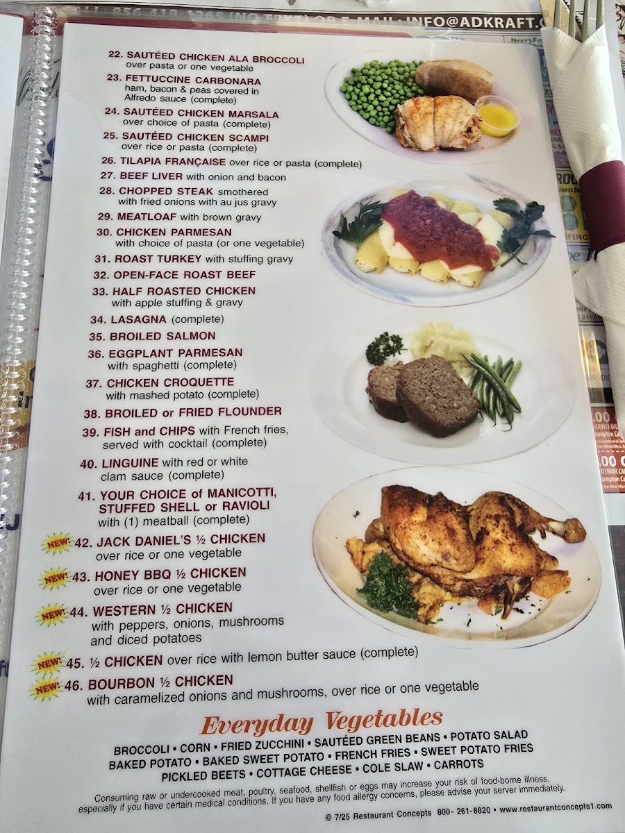 South Star Diner Menu - Image 6
